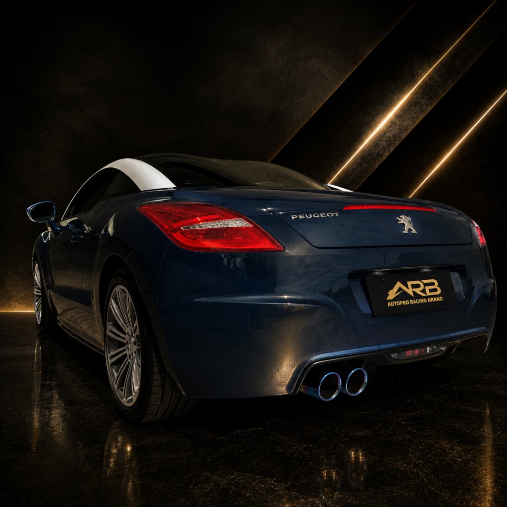 ARBスーパーストリートマフラーを装着したプジョーRCZ